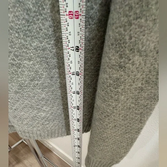 J.Crew Embellished Cardigan Lady Jacket Grey Rhinestones Medium NWT - Picture 5 of 14